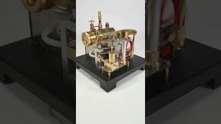 RETROL Full Metal DIY Steam Engine Model With Horizontal Boiler amp Centrifugal Flyball Governor [upl. by Alegnad326]