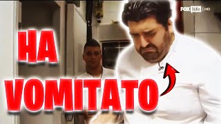 Antonino Cannavacciuolo VOMITA per 5 minuti  Cucinedaincubo cannavacciuolo [upl. by Modeste]