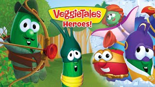 VeggieTales  Super Hero Stories  Veggies That Saved The Day [upl. by Anhaj409]