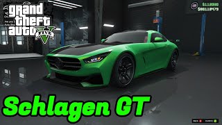 GTA 5 Online Benefactor Schlagen Mercedes SLS AMG GT Fully Customised [upl. by Pate338]