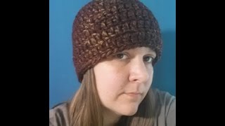 Easy Crochet Beanie Pattern Tutorial for Beginners [upl. by Zachariah]