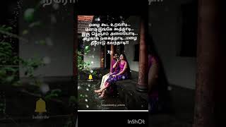 Tamil Kavithaigal  best whatsapp status Rain kavidaigal  mazhai thuli [upl. by Edualc]