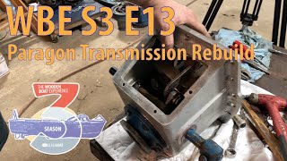 Chris Craft Paragon Transmission Rebuild [upl. by Eadnus]