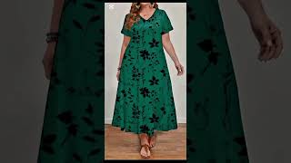 VESTIDOS PLUS SIZE PRA MULHERES 60 [upl. by Melborn]