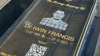 To Keep Alive Memory Of Son Parents Place QR Code On His Tombstone [upl. by Nilkoorb]