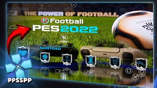 NOVO PES eFOOTBALL 202224 PPSSPP  PSP ANDROID ATUALIZADO COMPLETO [upl. by Trent650]