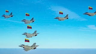 Venezuela Air Force Strength 2025  all weapons [upl. by Yesor]