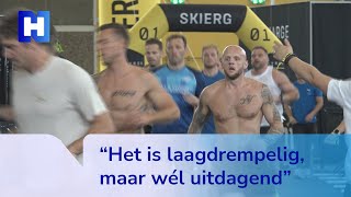 Rennen zweten beuken HYROX is een fitnesswedstrijd voor alle niveaus [upl. by Norrahc]