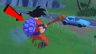 Fortnite Kamesennin SHELL  kamesennin PICKAXE Gameplay  Fortnite Dragon Ball Kamesennin items [upl. by Nylloh]