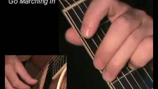 WHEN THE SAINTS GO MARCHING IN Fingerpicking Guitar Lesson  TAB by GuitarNick [upl. by Arela247]