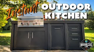 Instant Outdoor Kitchen Unbelievably Easy Solution For Your Dream Backyard [upl. by Eivlys65]