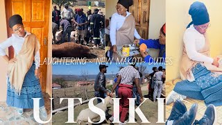 UTSIKI VLOG Trip to Mount FrereKwa Bhaca Welcoming of makoti Inlaws Makoti dutiesEastern Cape [upl. by Liauqram]