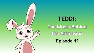 The Music Behind the Animation  Behind the Scenes of Teddi 11  Incredibly Average Studios [upl. by Oirretno]