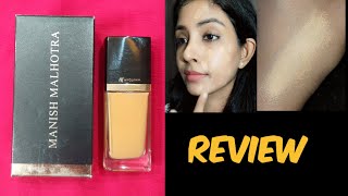 Myglamm Manish Malhotra Foundation  myglamm foundation review  NC 40 NC 42 NC 44 [upl. by Ventre]