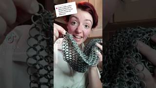 Butted Chainmail vs Riveted Chainmail [upl. by Gurevich]