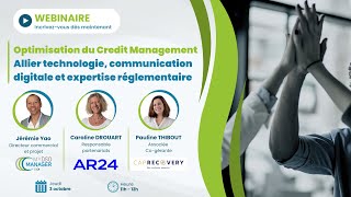 Optimiser le Credit Management  Technologie communication digitale et expertise réglementaire [upl. by Brott]