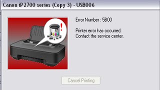 Cara reset printer canon ip2770 [upl. by Shore]