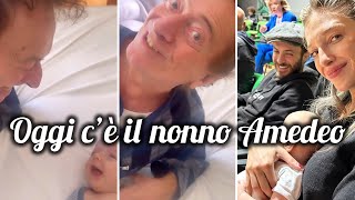 Guenda Goria e Noah oggi c’è anche nonno Amedeo [upl. by Asiruam]