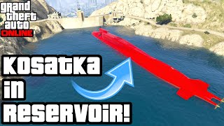 Can you get a Kosatka Submarine into the Land Act reservoir  GTA Online [upl. by Nara955]