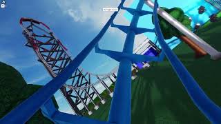 Classic Corkscrew Coaster Inspired From Corkscrew  Cedar Point  RIDE POV  Theme Park Tycoon 2 [upl. by Elocel]