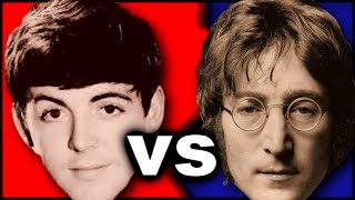 Paul McCartney vs John Lennon  Who is the Best Beatle  In Band Rivalries and Feuds [upl. by Errot]