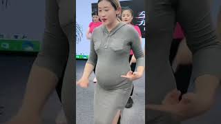 Pregnant women also exercise for their health Chinese coaches are great diet shorts [upl. by Neidhardt]