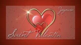 La plus belle déclaration d’amour  Poème St Valentin  Animation [upl. by Nnadroj38]