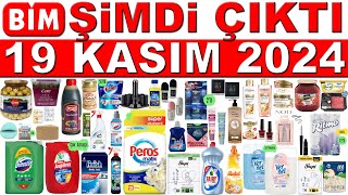 BİM 19 KASIM 2024 KOZMETİK TEMİZLİK VE GIDA ÜRÜNLERİ  BİM İNDİRİM KATALOĞU  BİM DE BU HAFTA [upl. by Atnwahsal723]