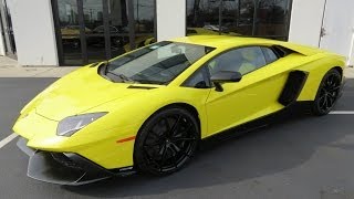 2014 Lamborghini Aventador LP7204 50° Anniv Start Up Exhaust Test Drive and In Depth Review [upl. by Milurd]