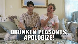 Angelos Mom Demands The Drunken Peasants Apologize [upl. by Norab]