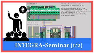 INTEGRA Alarmsystem Tutorial Planung Verkabelung Inbetriebnahme [upl. by Yrrek529]