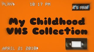 TCP Presents My Childhood VHS Collection 📼 [upl. by Fariss]