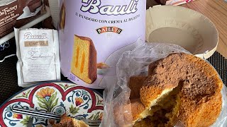 Bolo Italiano Pandoro Bauli com Baileys [upl. by Amy]