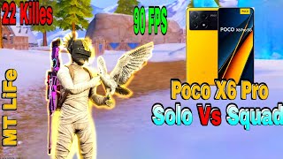 POCO X6 PRO PUBG AGGRESSIVE GAMEPLAY 🔥  POCO X6 PRO PUBG TEST  POCO X6 PRO PUBG GAMEPLAY [upl. by Annairt]