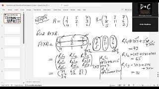 MINOR COFACTOR ADJOINT AND INVERSE OF A MATRIX [upl. by Cort933]