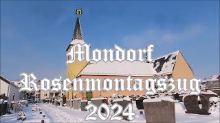 Rosenmontagszug Mondorf 2024 [upl. by Aeirdna447]