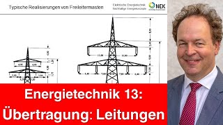 Vorlesung 13 Energietechnik  Leitungen [upl. by Elokkin]