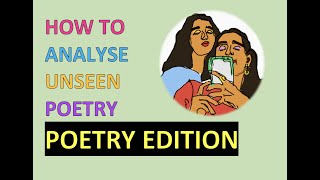 HOW TO ANALYSE GCSE UNSEEN POETRY  TIPS FOR FULL MARKS [upl. by Buchheim]