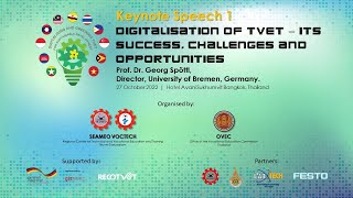 Keynote Speech 1 DIGITALISATION OF TVET – ITS SUCCESS CHALLENGES AND OPPORTUNITIES [upl. by Pearman89]