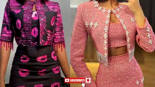 ChanelInspired Jacket  How to make Beaded Fringe on your dress amp How to use Pearl Setting Machine [upl. by Levesque]