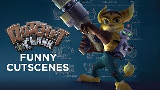 Ratchet and Clank 1 Funny Cutscenes Remastered Version [upl. by Chalmers]