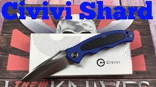 CIVIVI Shard Linerlock Flipper Knife A smaller Aquila [upl. by Sullivan]