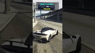 GROTTI FURIA l Super Car vs Police l Gta 5 gta5 gta5online supercars challenge [upl. by Blumenthal]