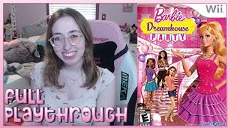 Barbie Dreamhouse Party Wii ♡ Full Playthrough ♡ Twitch Highlight [upl. by Jack]