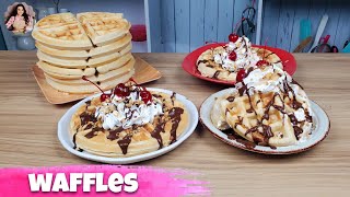 WAFFLES 🧇 Para vender 💵 Fácil y Deliciosos [upl. by Atteuqcaj]