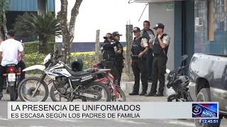 EN LA CONCORDIA PADRES DE FAMILIA PIDEN MÁS SEGURIDAD EN UNIDADES EDUCATIVAS [upl. by Ainattirb336]