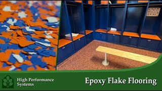 Decorative Epoxy Flake Floors [upl. by Wennerholn]