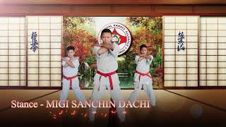 MIGI SANCHIN DACHI  ミギサンチンダチ  Kyokushinryu  IKAK [upl. by Corbie]