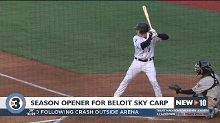 Beloit Sky Carp open season at home against Wisconsin Timber Rattlers [upl. by Eldnar]