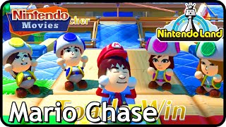 Nintendo Land  Mario Chase Compilation 5 Players Maurits vs Rik vs Danique vs Thessy vs Anja [upl. by Emmalynne207]